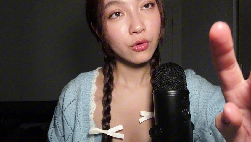 Cloud Crystal ASMR Patreon - 10 April 2024 - Spit Painting Your Face with a Light ...
